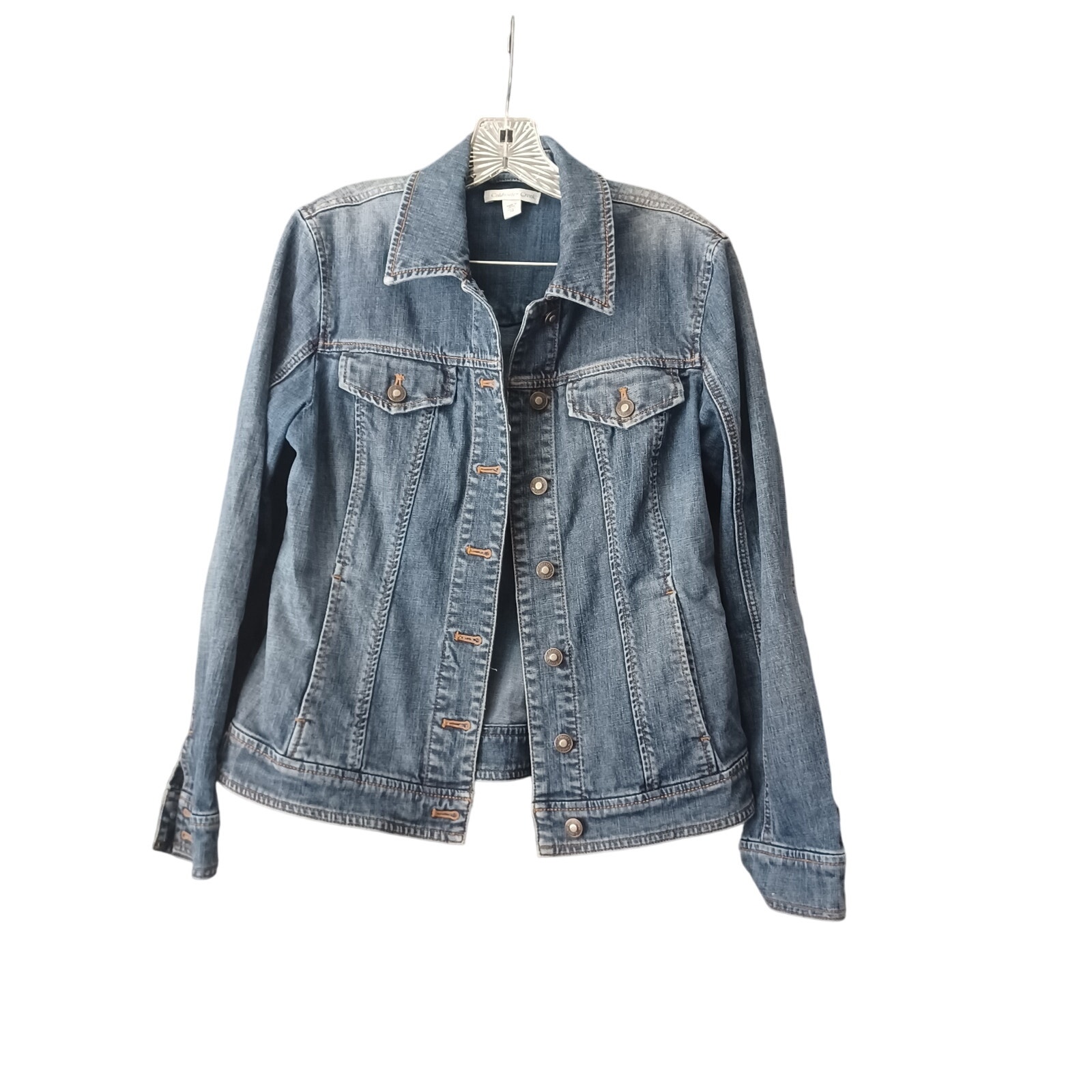 Coldwater Creek Denim Jean Jacket 10